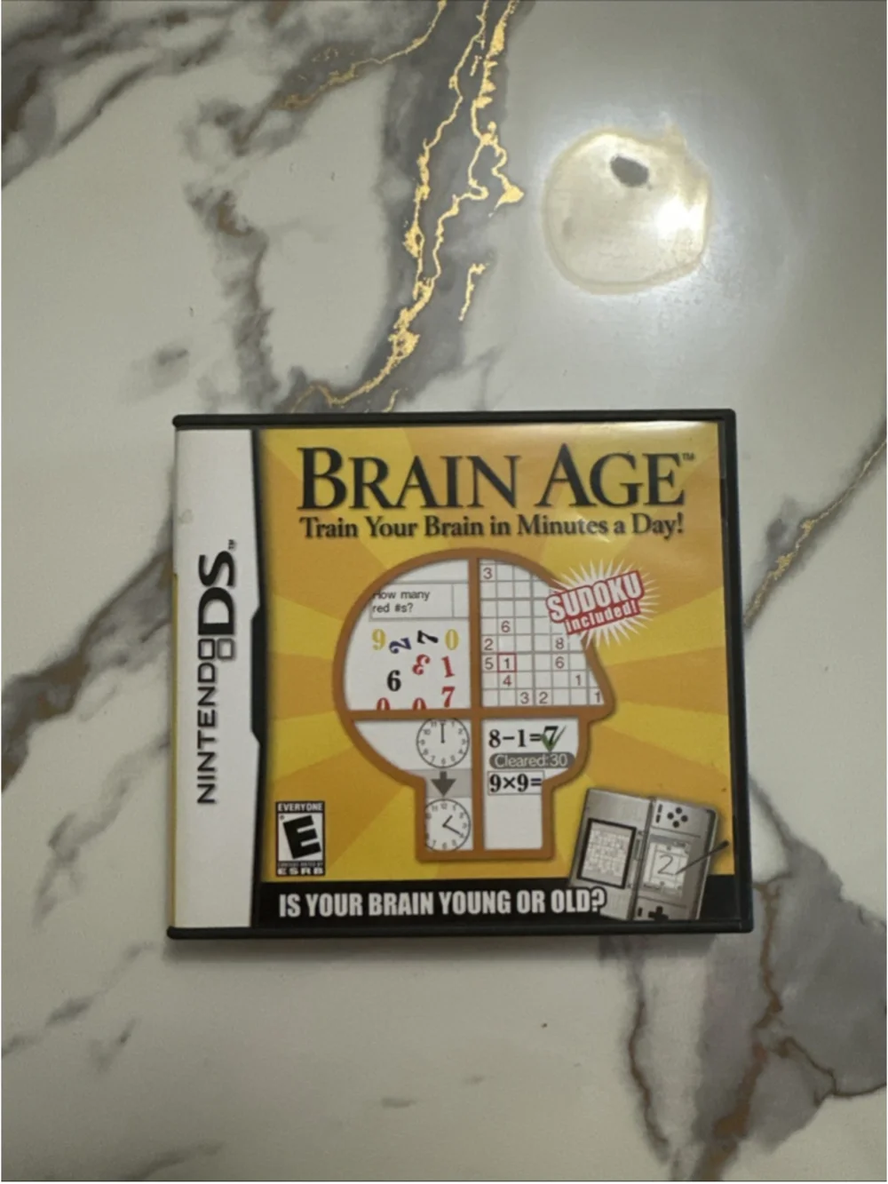 Brain Age: Train Your Brain in Minutes a Day! - Nintendo DS 2005-2006, very good